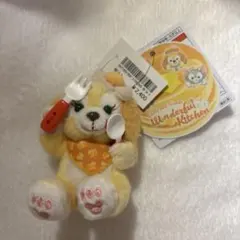 ダッフィーフレンズ ワンダフルキッチン ぬいぐるみバッジ クッキーアン