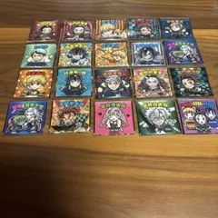 ビックリマンシール、鬼滅の刃マンいろいろ20枚⑨