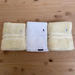【Ralph Lauren】フェイスタオル 3枚セット
