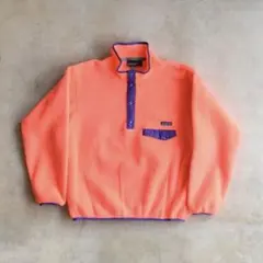 80s パタゴニア シンチラ スナップT L USA製 フリース 初期型 未使用