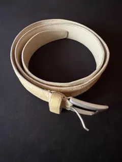 PRADA archive 00s レザーベルト ベージュ