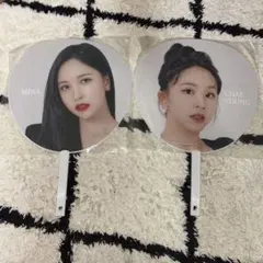 TWICEミナ　チェヨン　うちわ　まとめ売り
