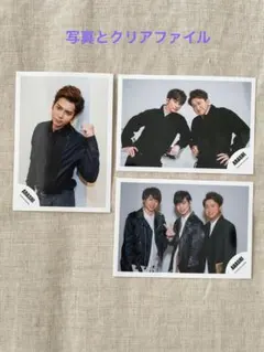 嵐　松本潤　公式写真　クリアファイル　非売品　3種