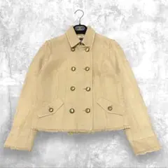 バーバリーロンドン Pコート ジャケット ショートコート シャドウホース 38