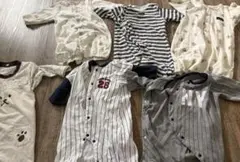 ロンパース 秋冬 50〜90 묶음 판매 6点セット