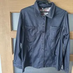 デニム風シャツ