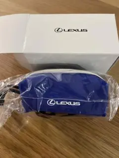 Lexus ゴルフボールポーチ 青