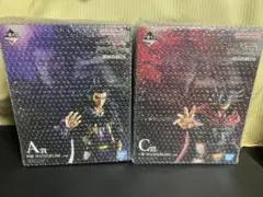 一番くじ キングダム A賞桓騎 C賞王翦 フィギュア 2点セット