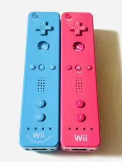 Wiiリモコンプラス ブルー ピンク