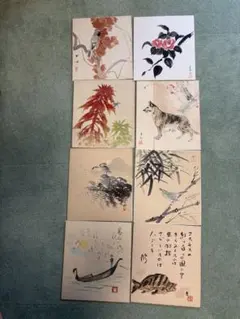 北井真衣 個展作品 一点物 (個展のイメージを伝える、招待葉書に使われ
