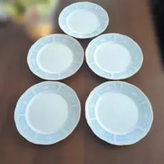 Noritake 花柄皿 5枚セット