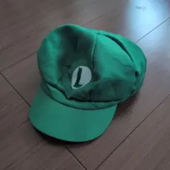 緑色 Lマーク付きキャップ