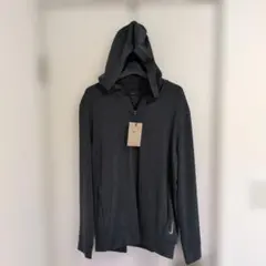 L　Nike DRI-FIT フード付きパーカー ダークグレー