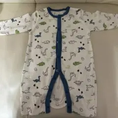 恐竜柄ロンパース 60-70cm