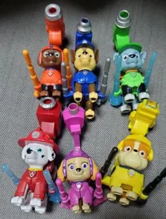 パウ・パトロール ザ・ムービー ワンアクションフィギュア ６体セット
