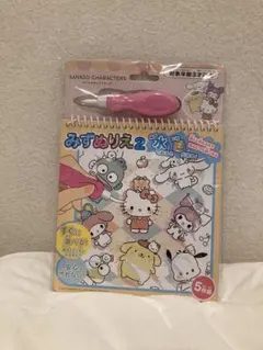 【新品】サンリオ　みずぬりえ2