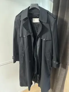 トレンチコート　黒　コート　ロンドンフォグ