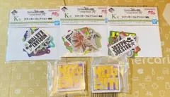 ジョジョの奇妙な冒険 一番くじ I賞 アクリルマグネット K賞 ステッカー