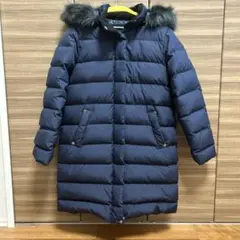 新品同様　green label relaxingダウンコート 145 ネイビー