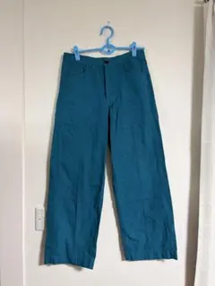 ZARA studio コットンワイドレッグティールパンツのサムネイル