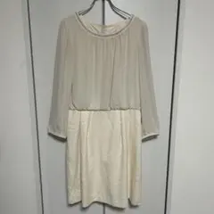 ナチュラルビューティーベーシック　セレモニー　ワンピース　フォーマル　Ｌサイズ