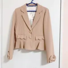LIZLISA リズリサ テーラードジャケット ベージュ ジャケット 量産型