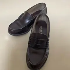 HERRUTA ダークブラウン ローファー