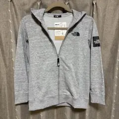 y112304 THE NORTH FACE パーカー　ジッパー　グレー　150