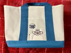 クスグル ねこまるけ　ねこざわさん キャンバストートバッグ 猫の刺繍付き小型