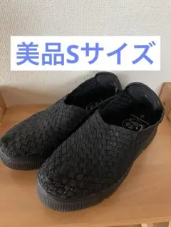 GomuGomu洗えるゴムメッシュ厚底スリッポンシューズ