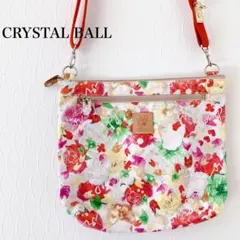 美品＊CRYSTAL BALL ショルダーバッグ 日本製 フレンチブルドッグ