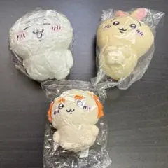 #1025 ちいかわ ミニぬいぐるみストラップ 3点セット 新品