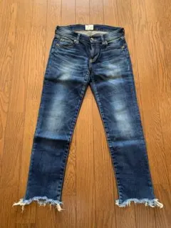 Ungrid スキニーデニム サイズ24 フリンジ裾