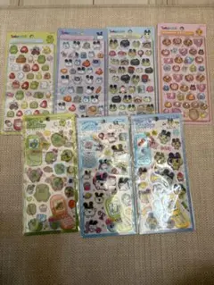 たまごっちシール 7枚セット　ボンドロ　平成ハッピーフォン　シール