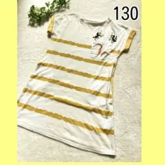 からすのパンやさん 半袖Tシャツワンピース130のサムネイル
