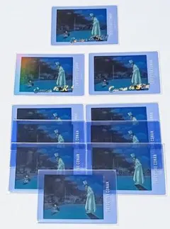 名探偵コナン ぱしゃこれクリアvol.3 箔押し コナン&キッド 10枚セット