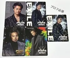 EXILE TAKAHIRO POWER OF WISH フォトカード POW