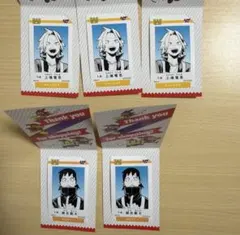 【新品】 僕のヒーローアカデミアミニブロマイド 瀬呂範太　上鳴 5枚セット