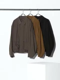 UNIQLO: C 25ss コットンショートブルゾン black XL