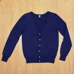 VIS カーディガン　ニット　長袖　Mサイズ