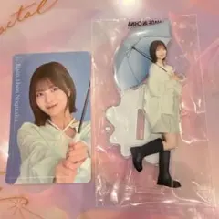 乃木坂46 モバイル S賞 アクリルスタンド B賞 ステッカー 中西アルノ