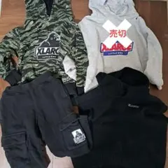 【XLARGEKIDS】パーカー　ズボン　長袖　トレーナー