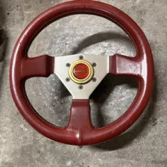 完全オリジナル‼️小径ウッドハンドル‼️約23π‼︎街道レーサー‼️一点