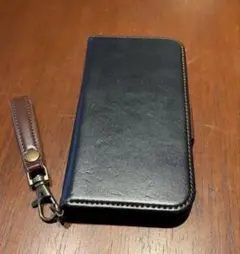 Premium Style iPhone14 手帳型ケース ブラック