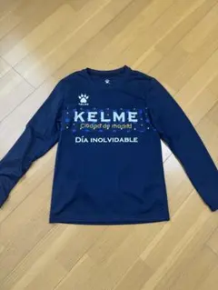 KELME 長袖プラクティスシャツ ネイビー S