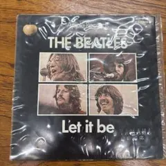 The Beatles Let it Be シングル盤レコード