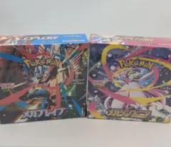 メガブレイブ　メガシンフォニア　各1ボックス　シュリンク無しぺりぺり付き