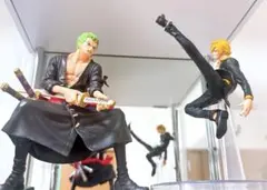 ワンピース KING OF ARTIST ゾロ　一番くじ 覇ノ躍動 サンジ　2点