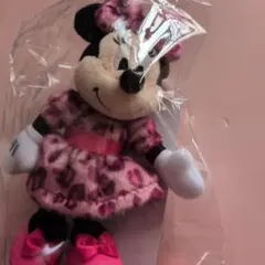 のび〜様専用　東京ディズニー　 新品タグ付 ヒョウ柄　ミニーピンク　ぬいチャ