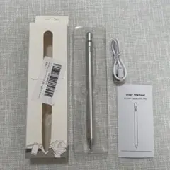 【美品】タッチペン シルバー iPad